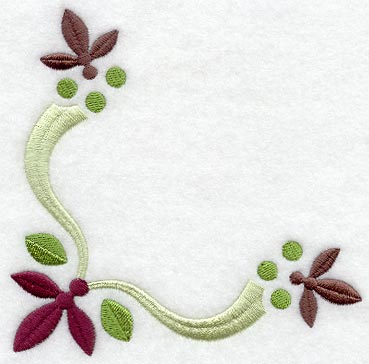 Geometric Kaleidoscope Corner