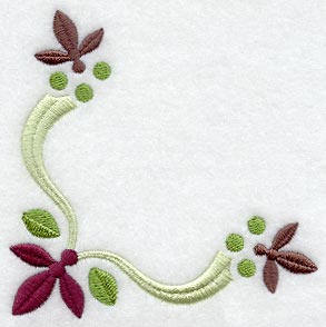 Geometric Kaleidoscope Corner