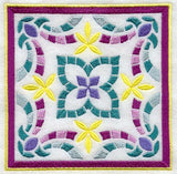 Geometric Mosaic Square