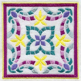 Geometric Mosaic Square