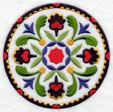 Turkish Fancy Geometric Circle