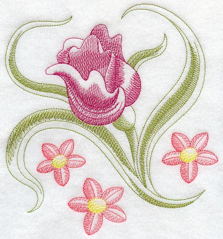 Sheer Floral Blossom (Leather)