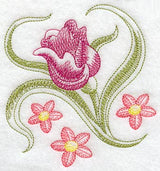 Sheer Floral Blossom (Leather)