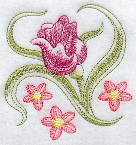 Sheer Floral Blossom (Leather)