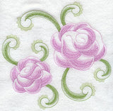 Sheer Floral Blooms (Leather)