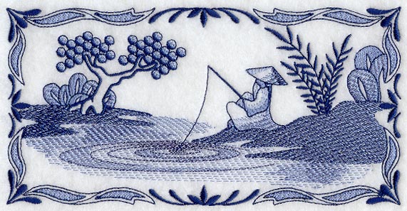 Blue Willow Rectangle
