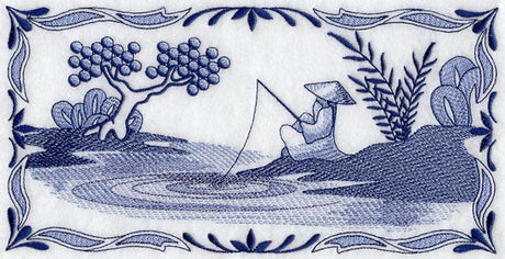 Blue Willow Rectangle