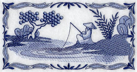 Blue Willow Rectangle