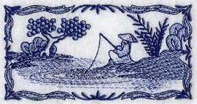 Blue Willow Rectangle