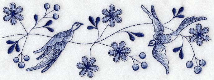 Blue Willow Border 2