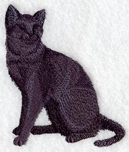 Short-haired Cat Silhouette