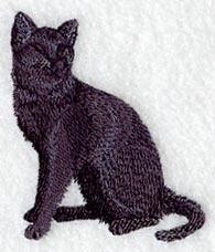 Short-haired Cat Silhouette