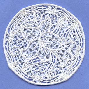 Easter Lily Medallion (Lace)