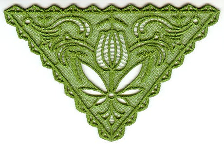 Spirit Of Spring Napkin Cuff (Lace)