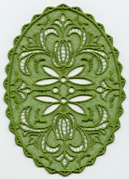 Spirit Of Spring Oval (Lace)