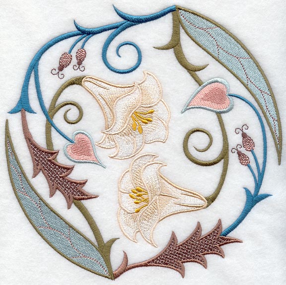 Jacobean Lily Circle