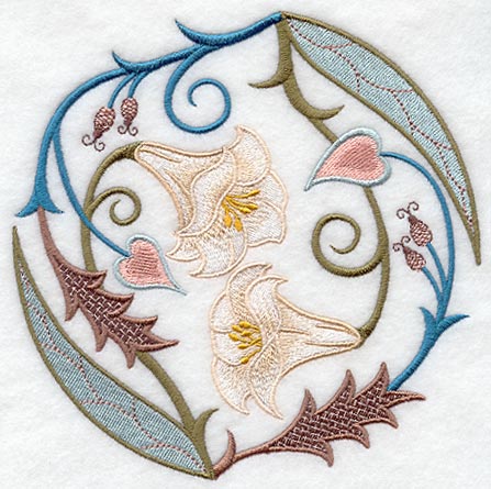 Jacobean Lily Circle