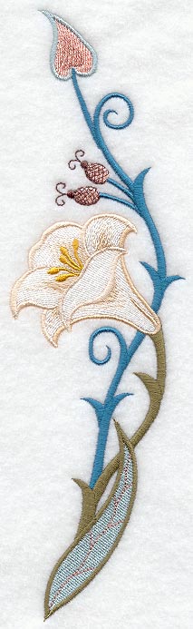 Jacobean Lily Spray - Mirror