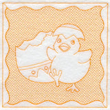 Easter Chick (Trapunto)