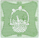 Easter Basket (Trapunto)