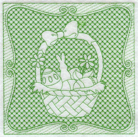Easter Basket (Trapunto)