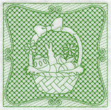 Easter Basket (Trapunto)