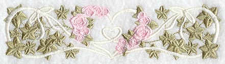 Roses and Ribbons Bridal Border