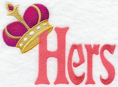 Crowned Royalty - Hers