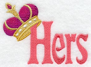 Crowned Royalty - Hers