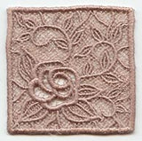 Bridal Rose Square (Lace)