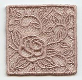 Bridal Rose Square (Lace)