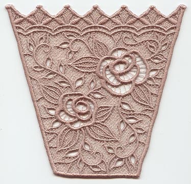 Bridal Rose Side Piece (Lace)