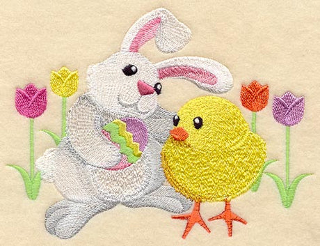 Easter Bunny and Chick Buddy