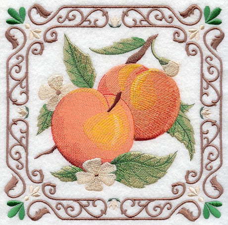 Peach Fruit Tile