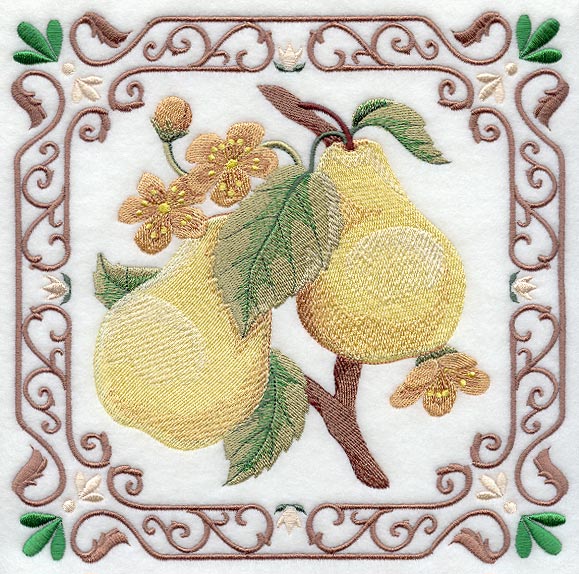 Pear Fruit Tile