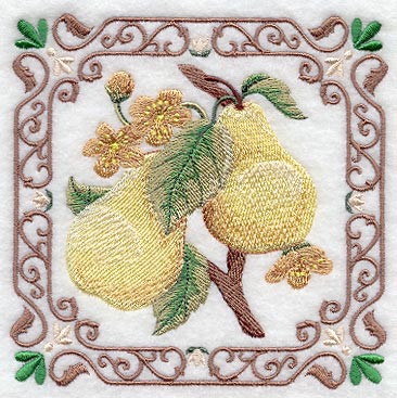 Pear Fruit Tile