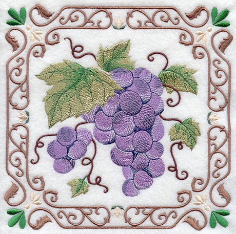 Grapes Fruit Tile