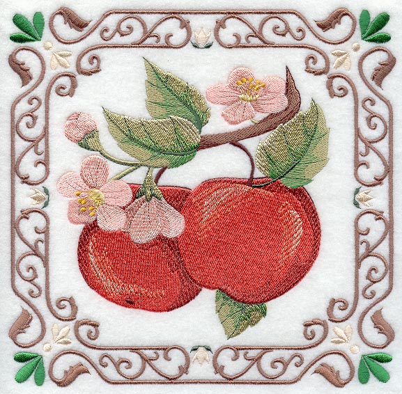 Apple Fruit Tile