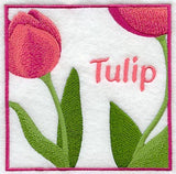Tulip Floral Square