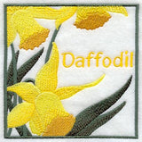 Daffodil Floral Square