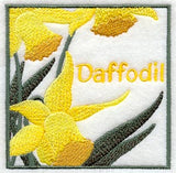 Daffodil Floral Square