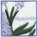 Hyacinth Floral Square