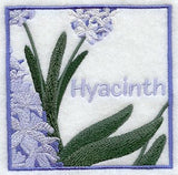 Hyacinth Floral Square