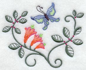 Butterfly Floral Fashion