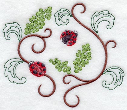 Ladybug Floral Fashion