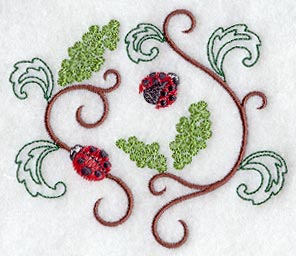 Ladybug Floral Fashion