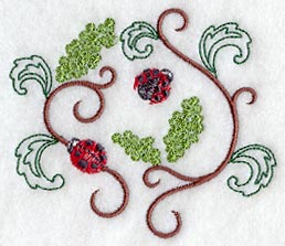 Ladybug Floral Fashion