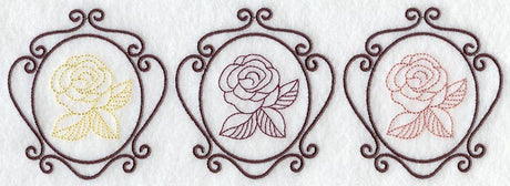 Framed Roses Trio