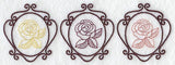Framed Roses Trio