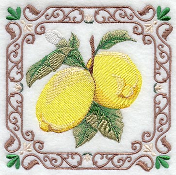 Lemon Fruit Tile